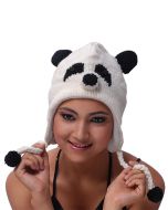PANDA FACED ANIMAL HAT