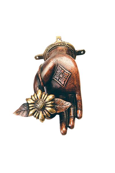 Buddha Blessing Hand Door Handle