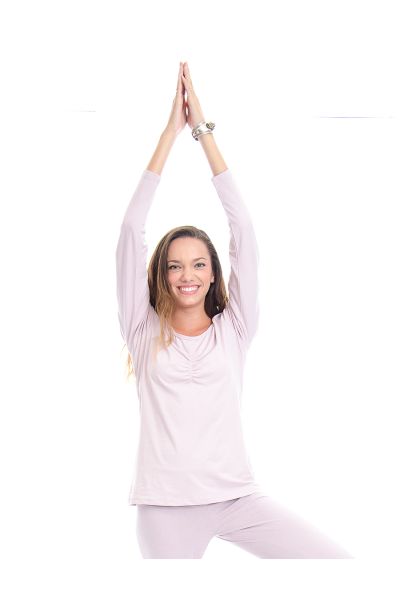 Organic Cotton Yoga Full Sleeve Top                                                                                          