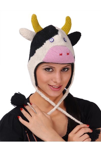 COW FACED ANIMAL HAT