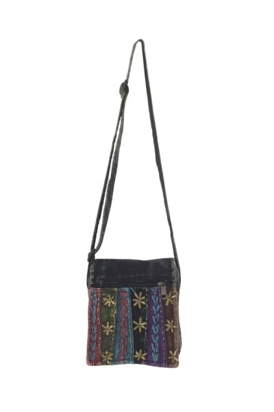 The Collection Royal Embroidered Cotton Hippie Mini Messenger Bag