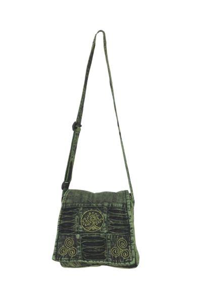 Hippie Boho Embroidery Cotton Messenger Bag