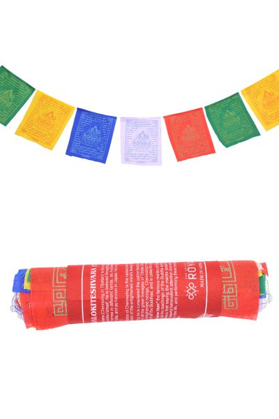 Avalokitasvara Chenrezik Prayer Flag Roll
