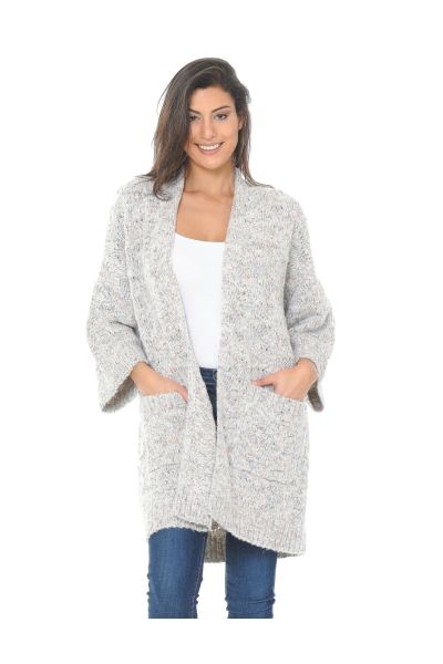 Knit Cardigan with Pockets