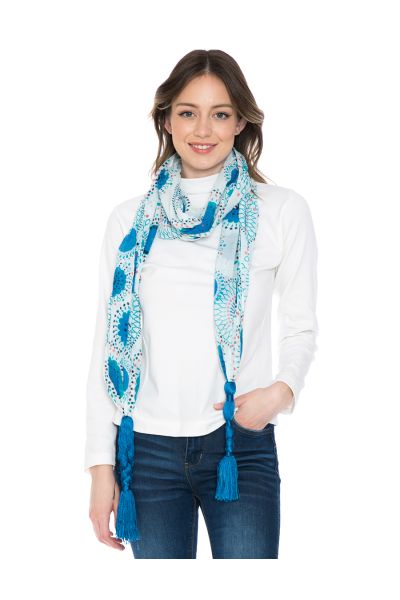 Braided Cotton Scarf  *Reduced