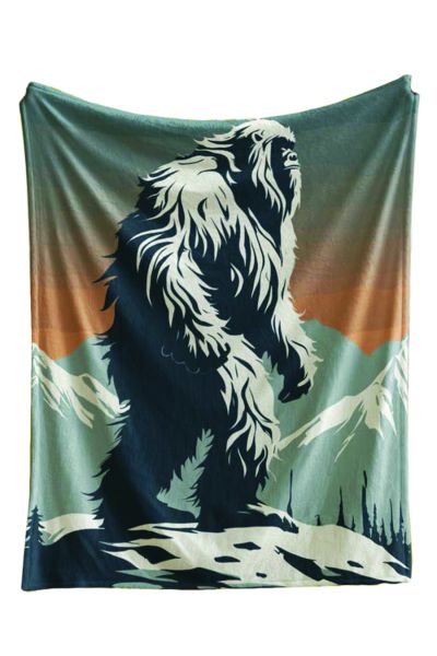 Flannel Fleece Hippie Boho Throw Blanket Hippie Yeti