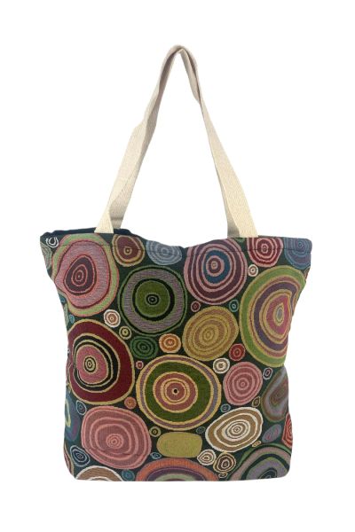 Spiral Print Tote Bag