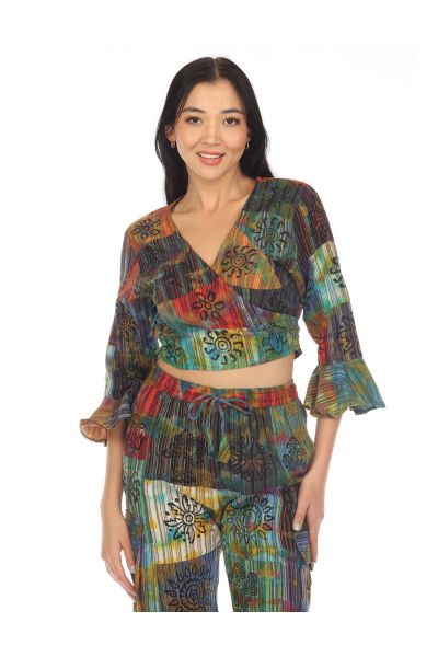 Tie Dye Dharke Patch Women's Top