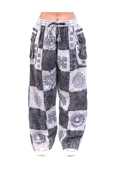 The Collection Royal Boho Hippie Patchwork Pants