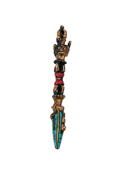 5" Decorated Phurba