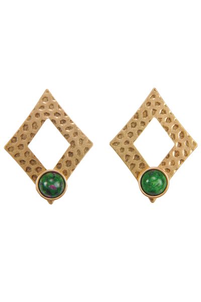 Metal Drop Earrings