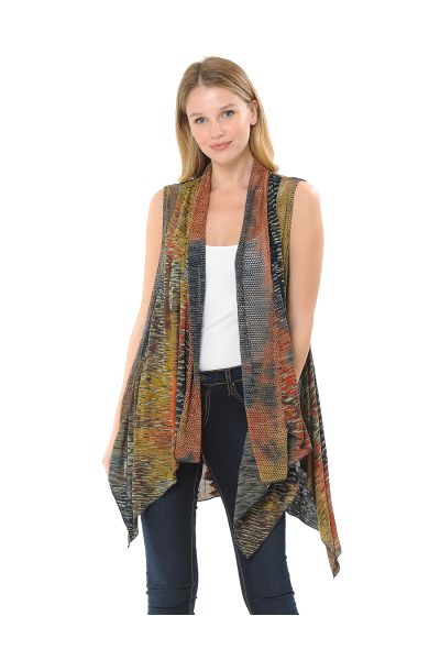 Soft Mesh Collar Vest