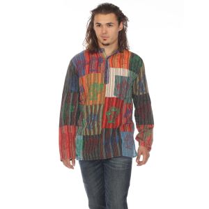 Stonewashed Patch Unisex Top