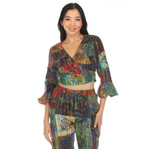 Tie Dye Dharke Patch Women's Top